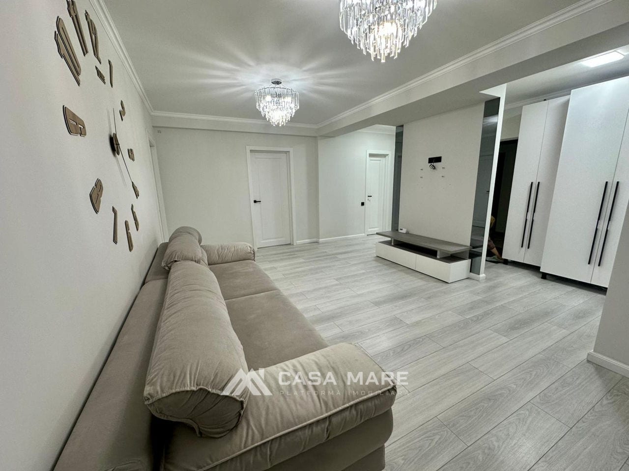 3-комнатная квартира, 97 м², Чеканы, Кишинёв 10