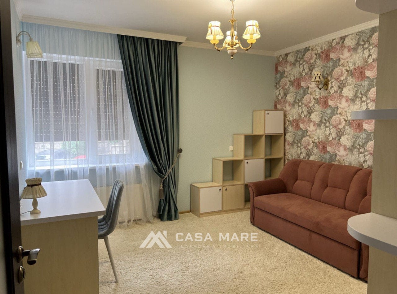 3-комнатная квартира, 90 м², Ботаника, Кишинёв 3