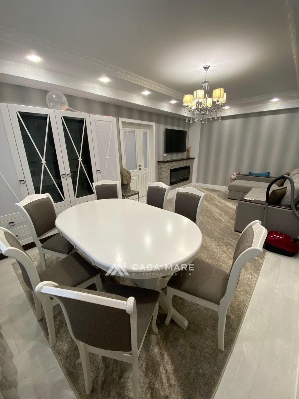 3-комнатная квартира, 98 м², Чеканы, Кишинёв 2