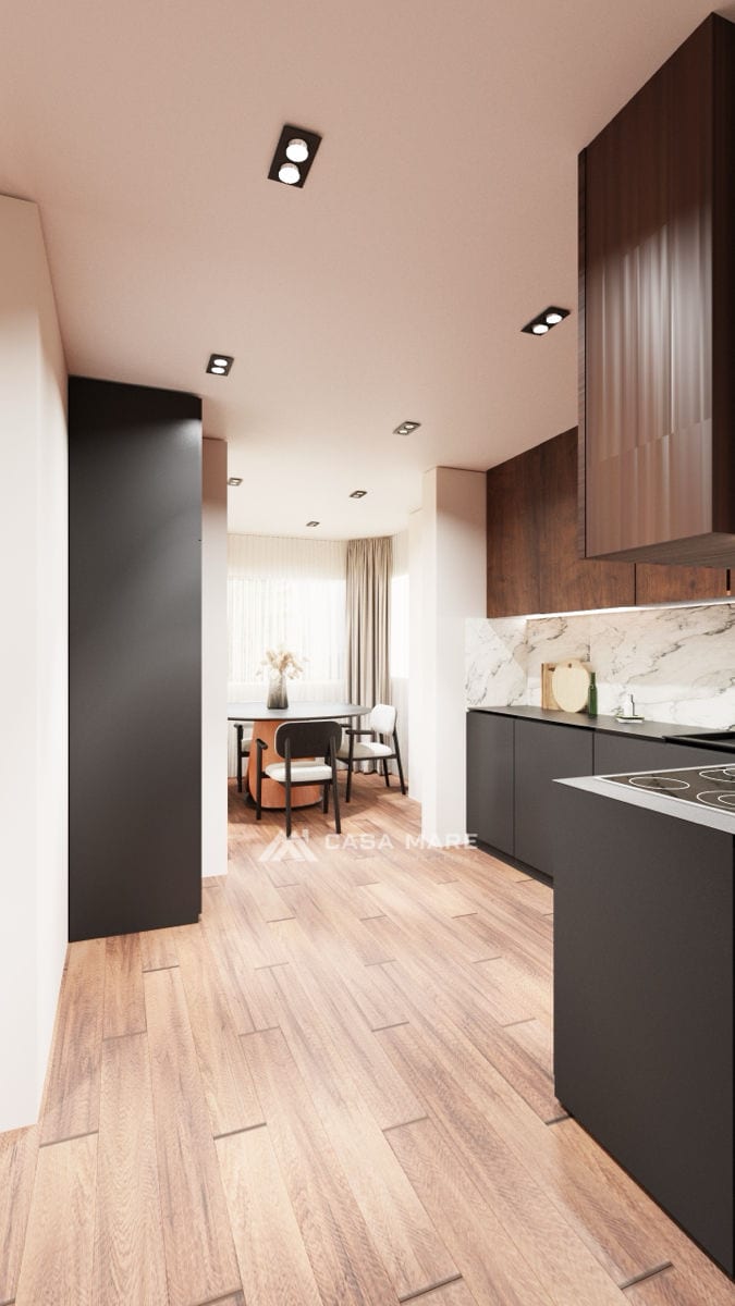 3-комнатная квартира, 83 м², Чеканы, Кишинёв 10