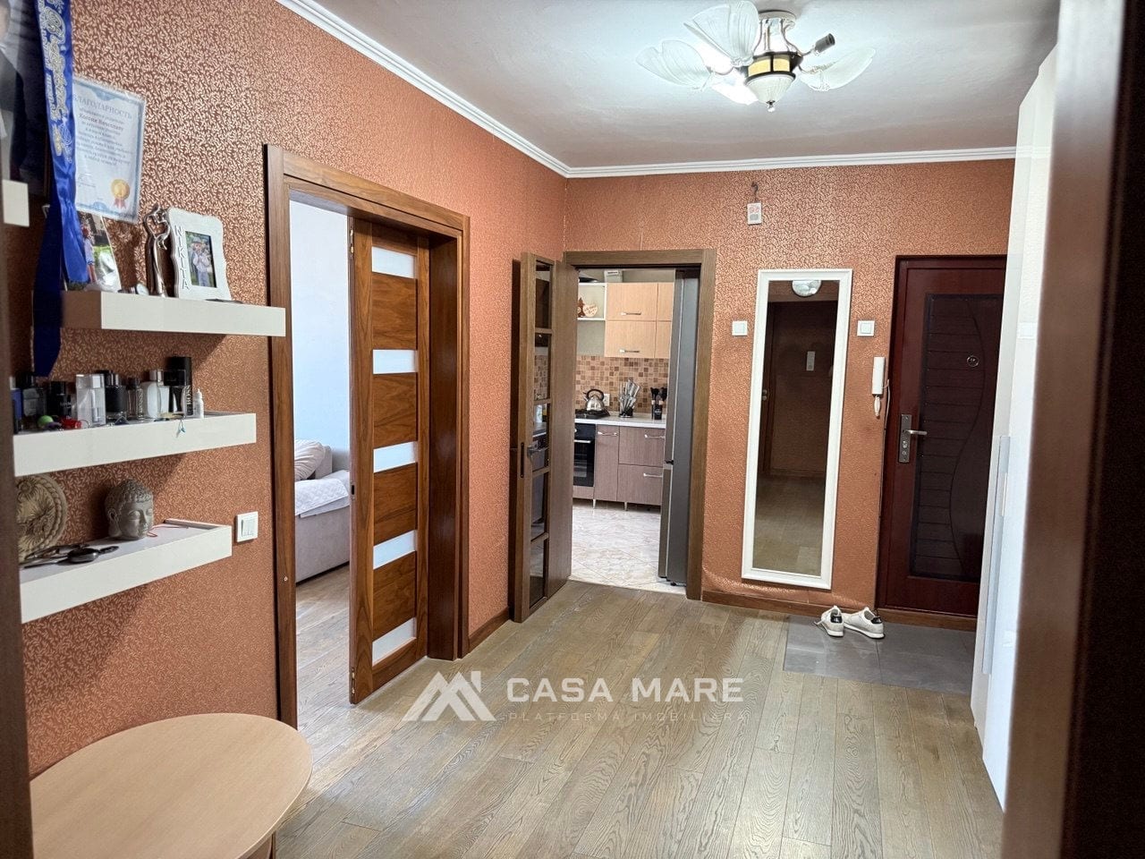 3-комнатная квартира, 71 м², Центр, Кишинёв 8