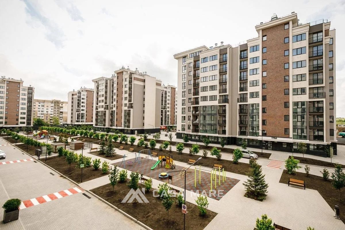 1-комнатная квартира, 52 м², Ботаника, Кишинёв 1