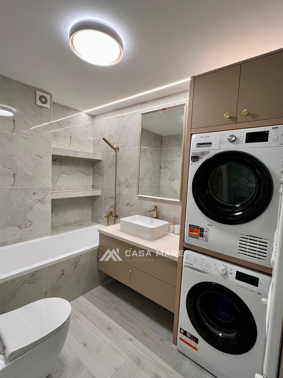 Apartament cu 2 camere, 68 m², Durlești 6