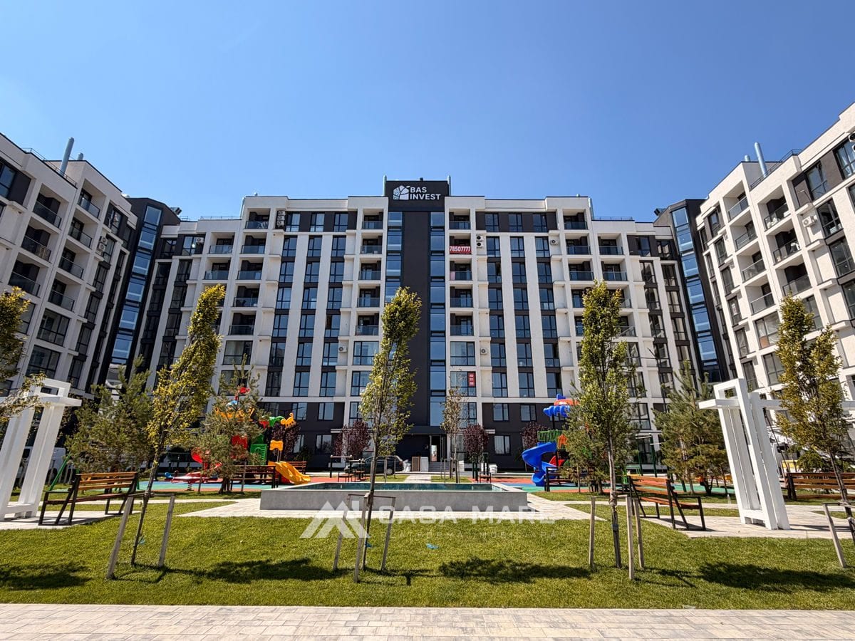 Apartament cu 1 cameră, 44 m², Durlești 1