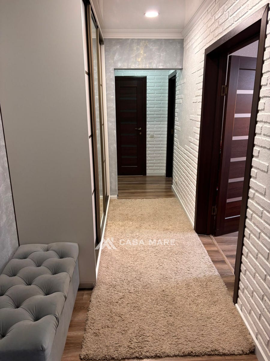 2-комнатная квартира, 60 м², 9 cartier, Bălți 9