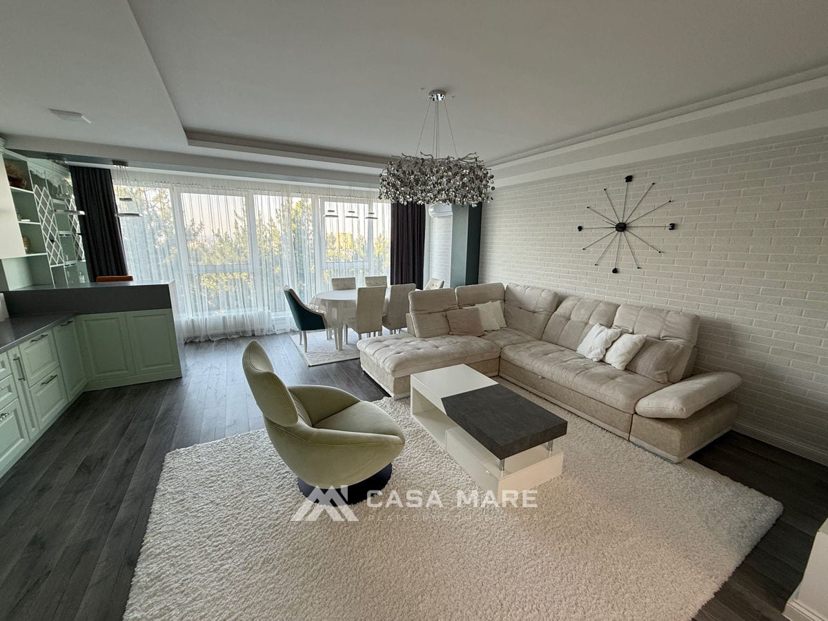 Apartament cu 2 camere, 108 m², Botanica, Chișinău 2