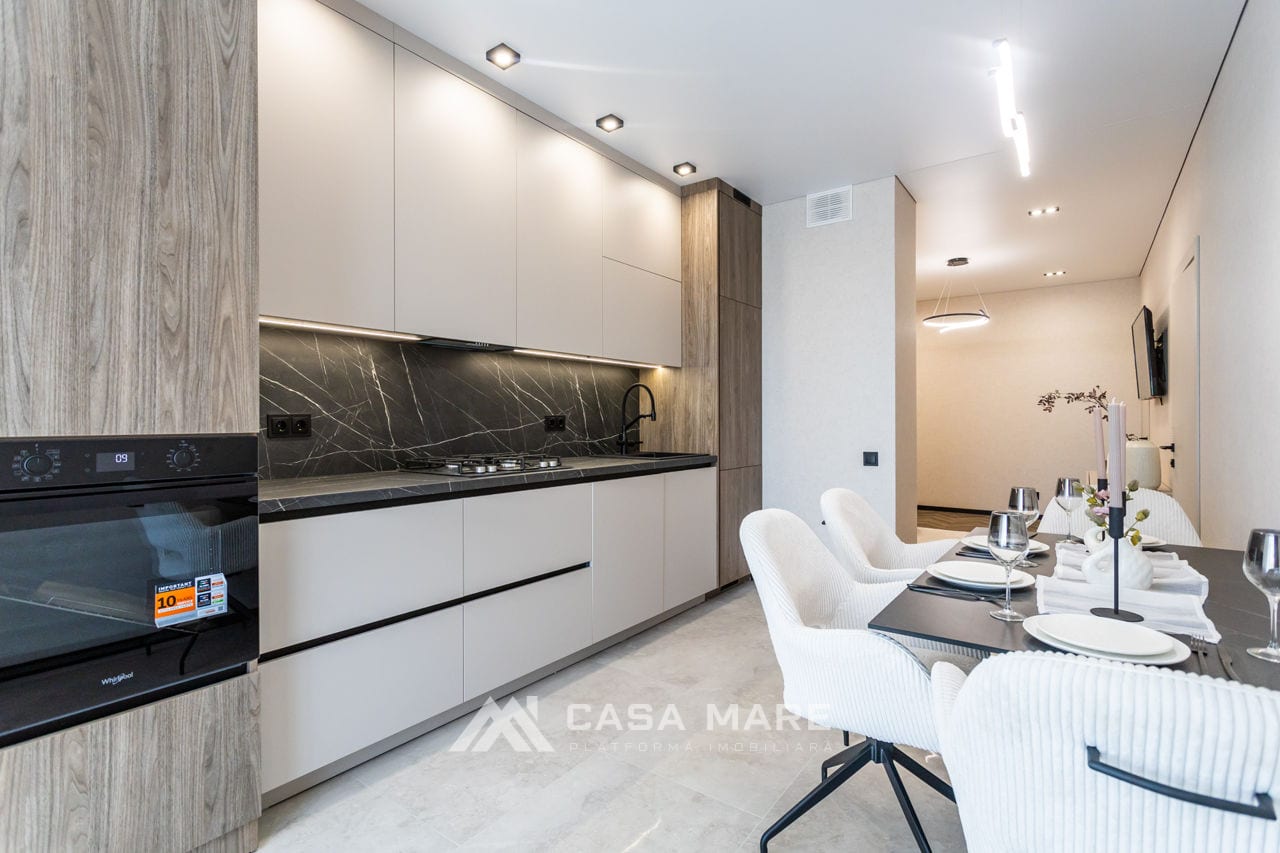 2-комнатная квартира, 71 м², Чеканы, Кишинёв 6