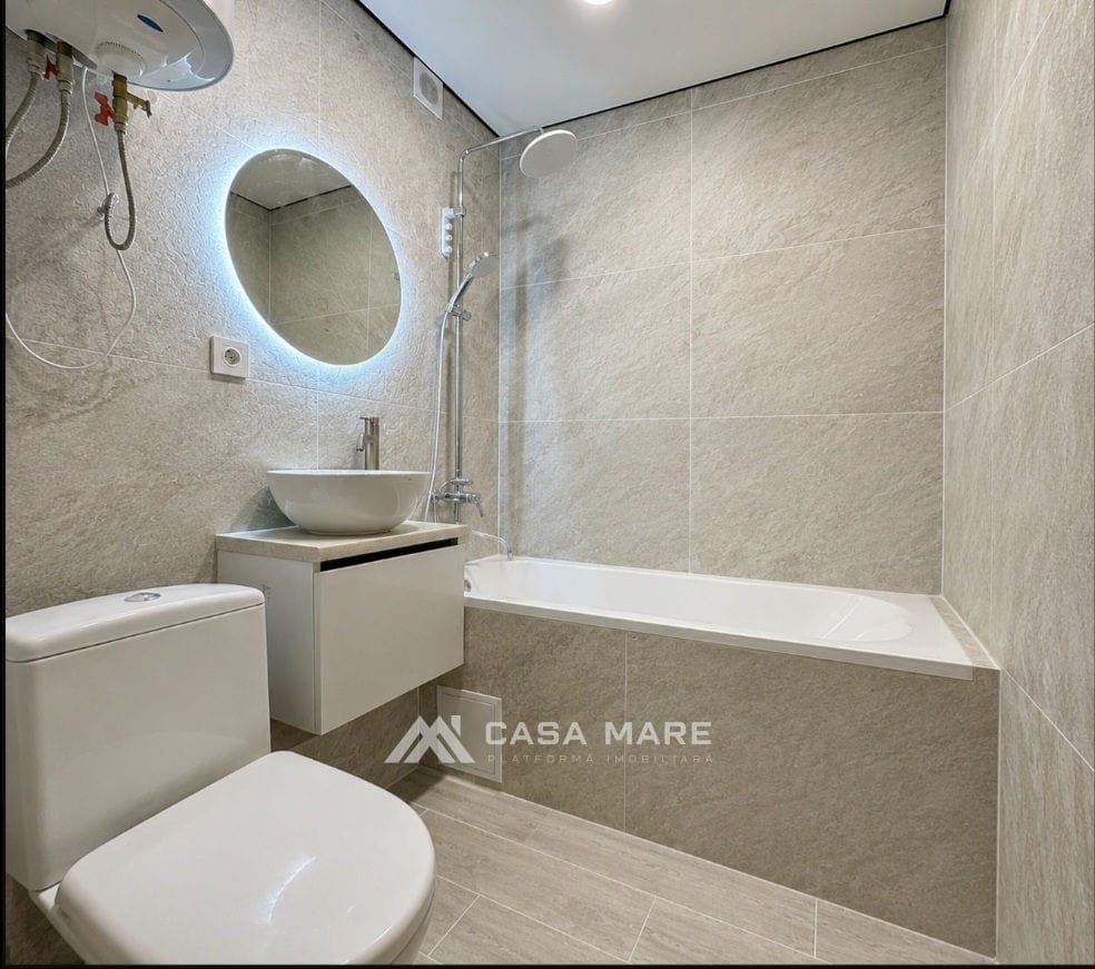 1-комнатная квартира, 37 м², Ботаника, Кишинёв 3