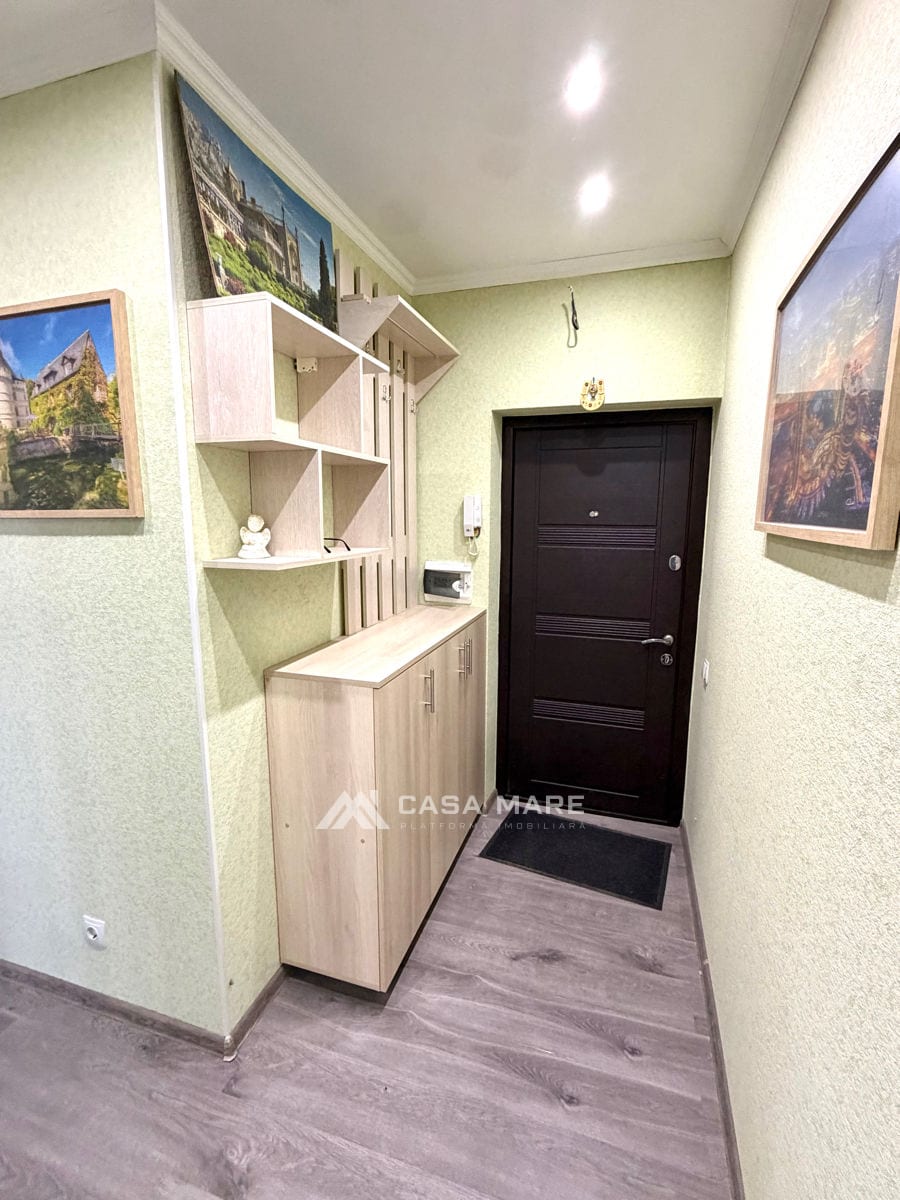 1-комнатная квартира, 46 м², Чеканы, Кишинёв 8