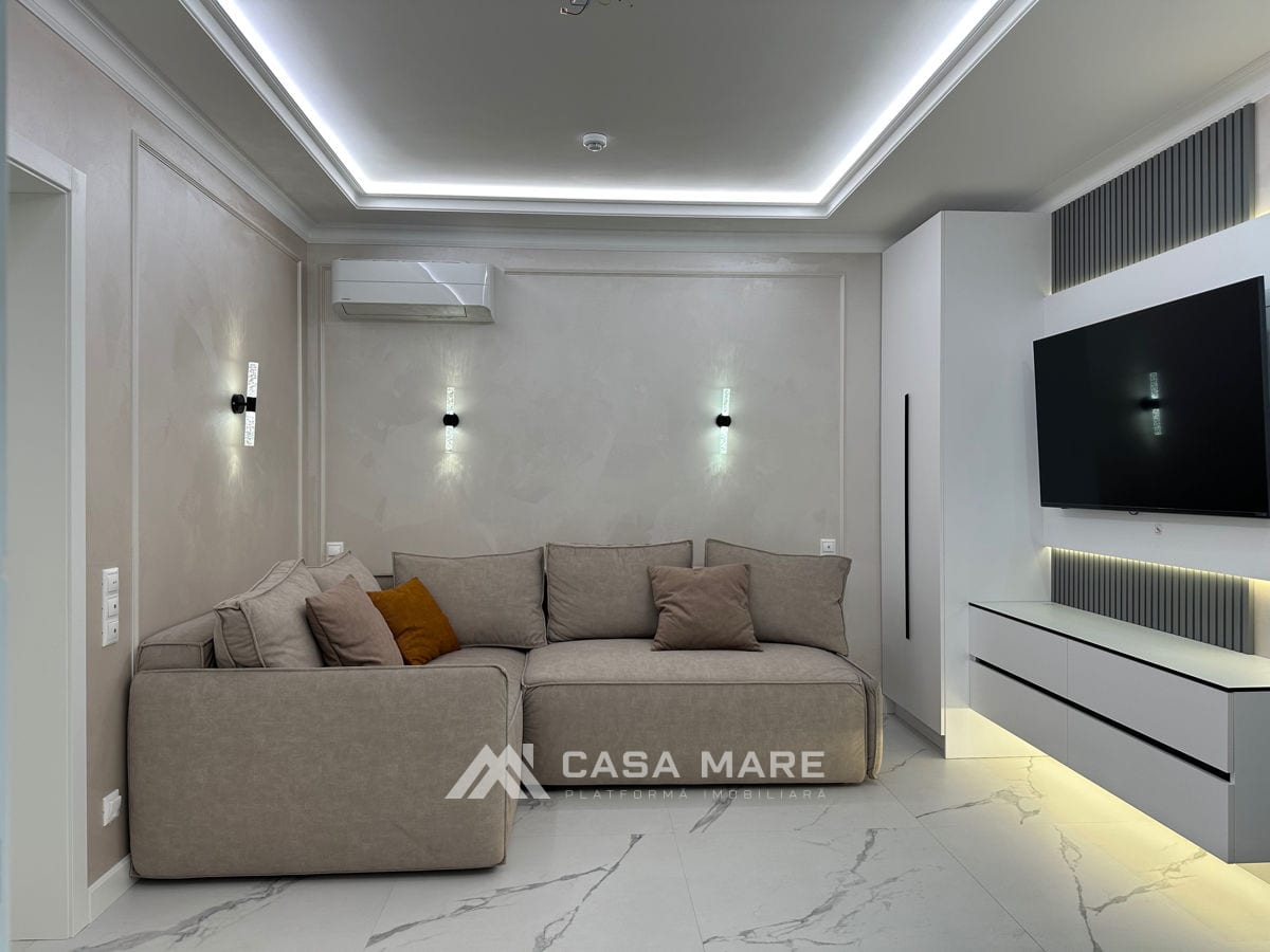 1-комнатная квартира, 53 м², Центр, Кишинёв 1