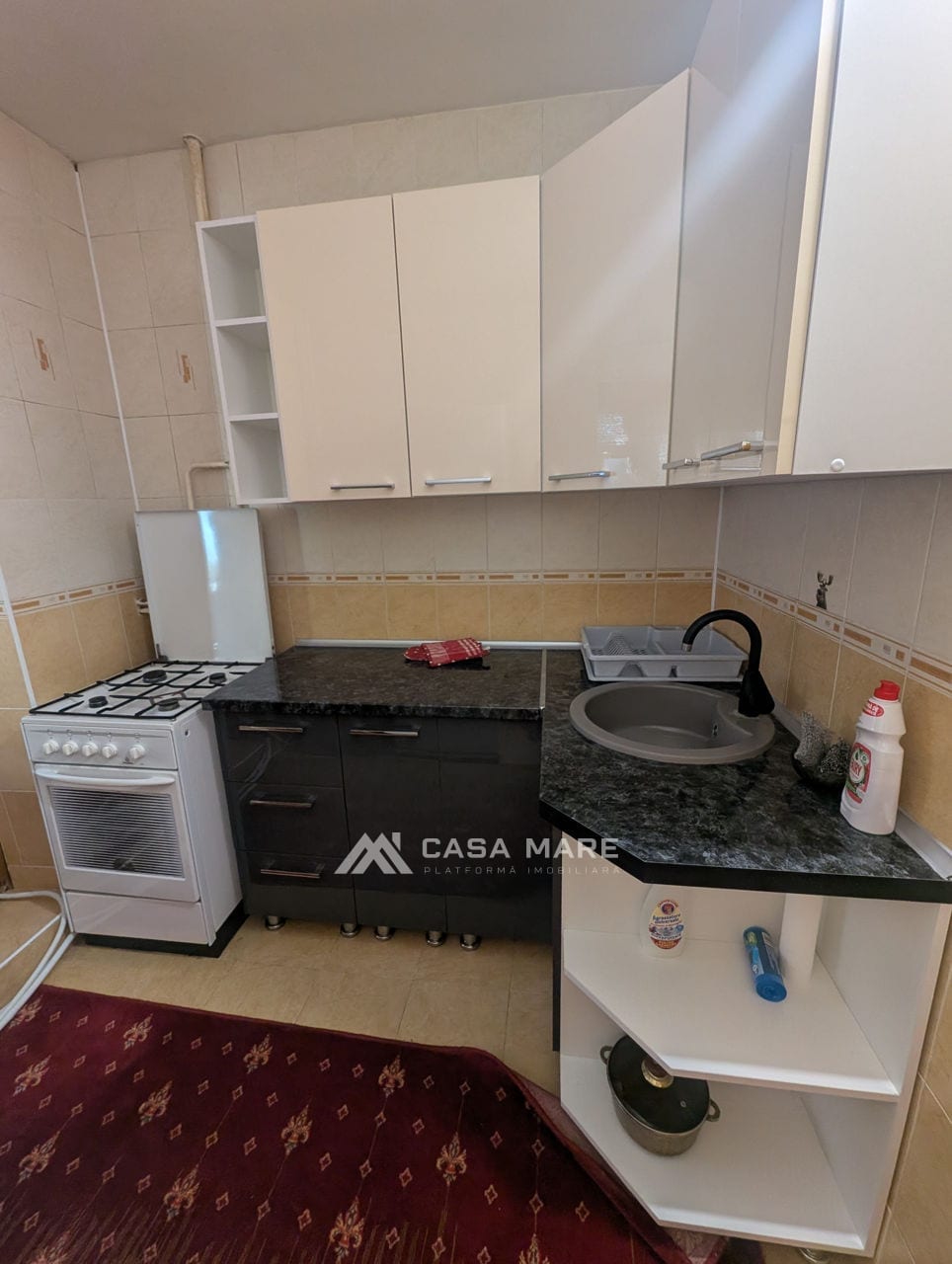 2-комнатная квартира, 82 м², Ботаника, Кишинёв 3