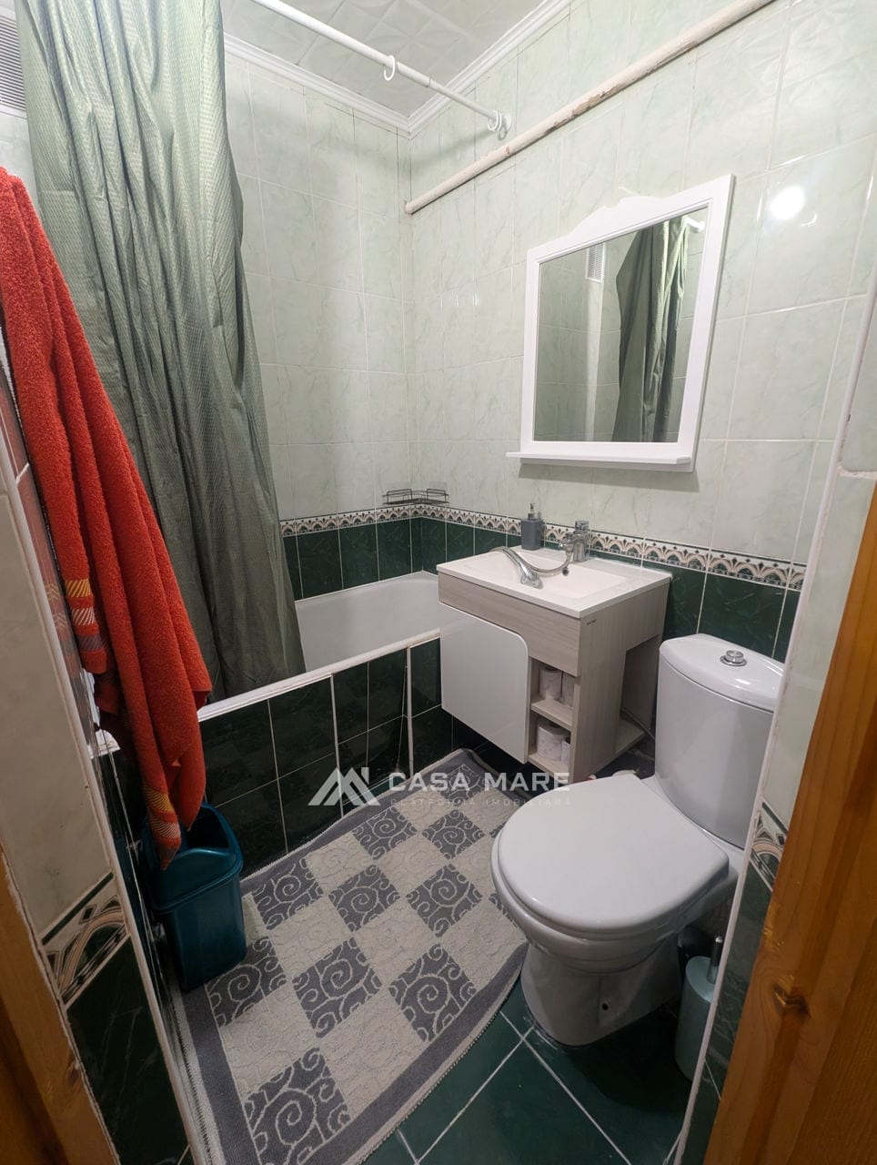 2-комнатная квартира, 82 м², Ботаника, Кишинёв 6