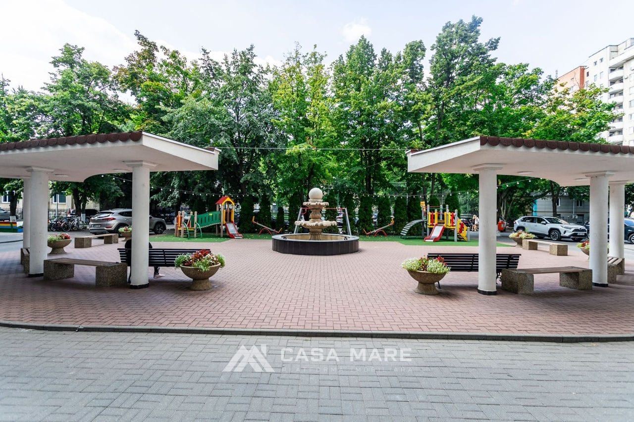 3-комнатная квартира, 96 м², Ботаника, Кишинёв 10