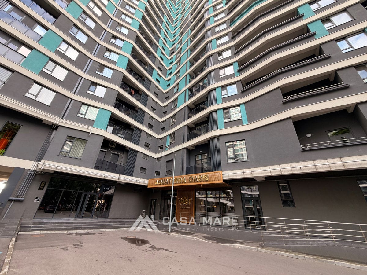 1-комнатная квартира, 48 м², Рышкановка, Кишинёв 10