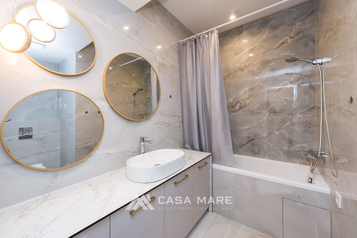 3-комнатная квартира, 100 м², Рышкановка, Кишинёв 8