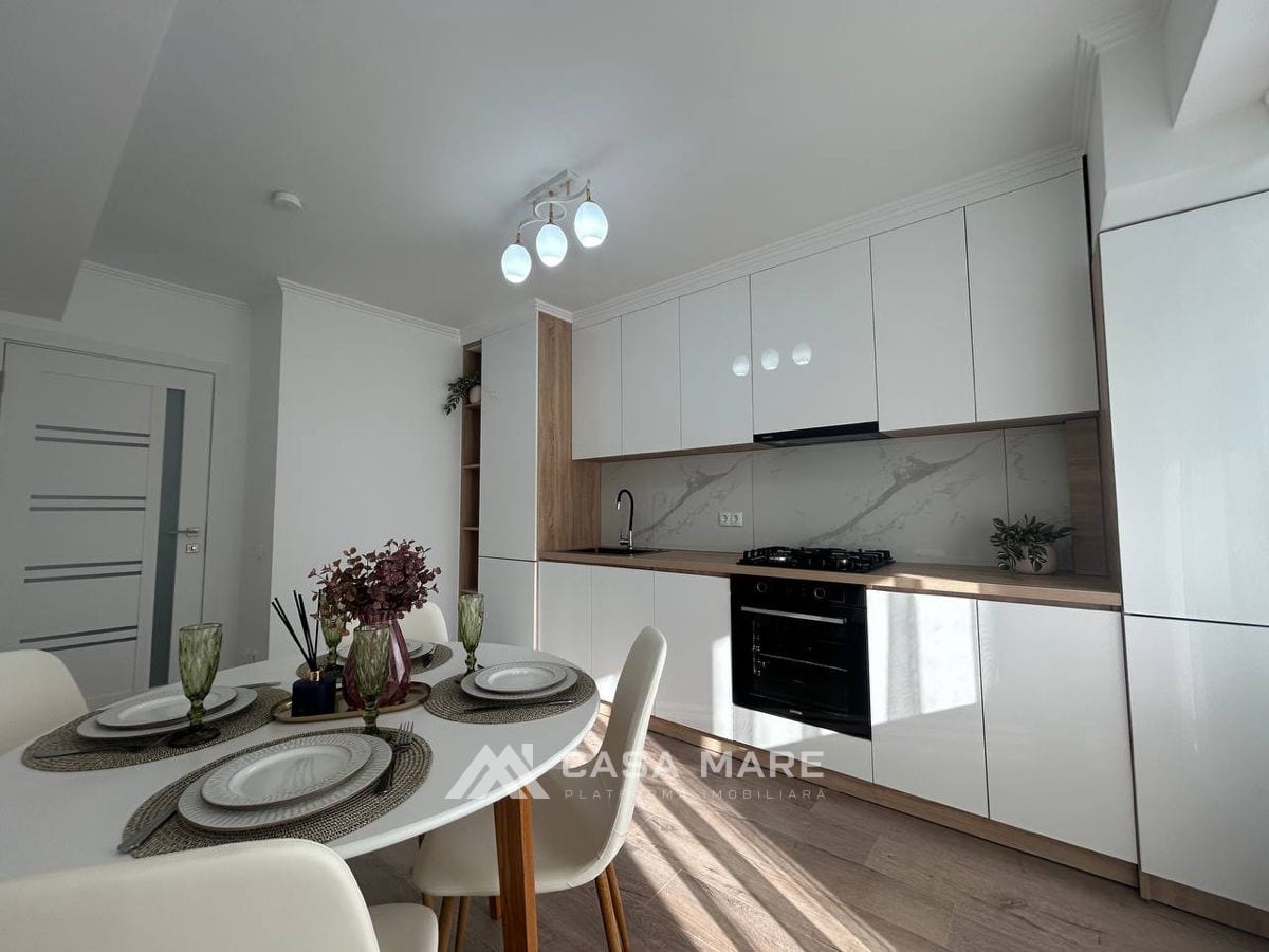 3-комнатная квартира, 81 м², Ботаника, Кишинёв 6