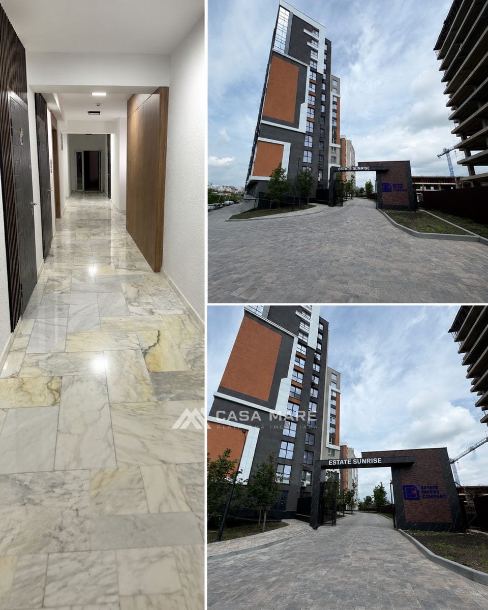 1-комнатная квартира, 49 м², Телецентр, Кишинёв 2