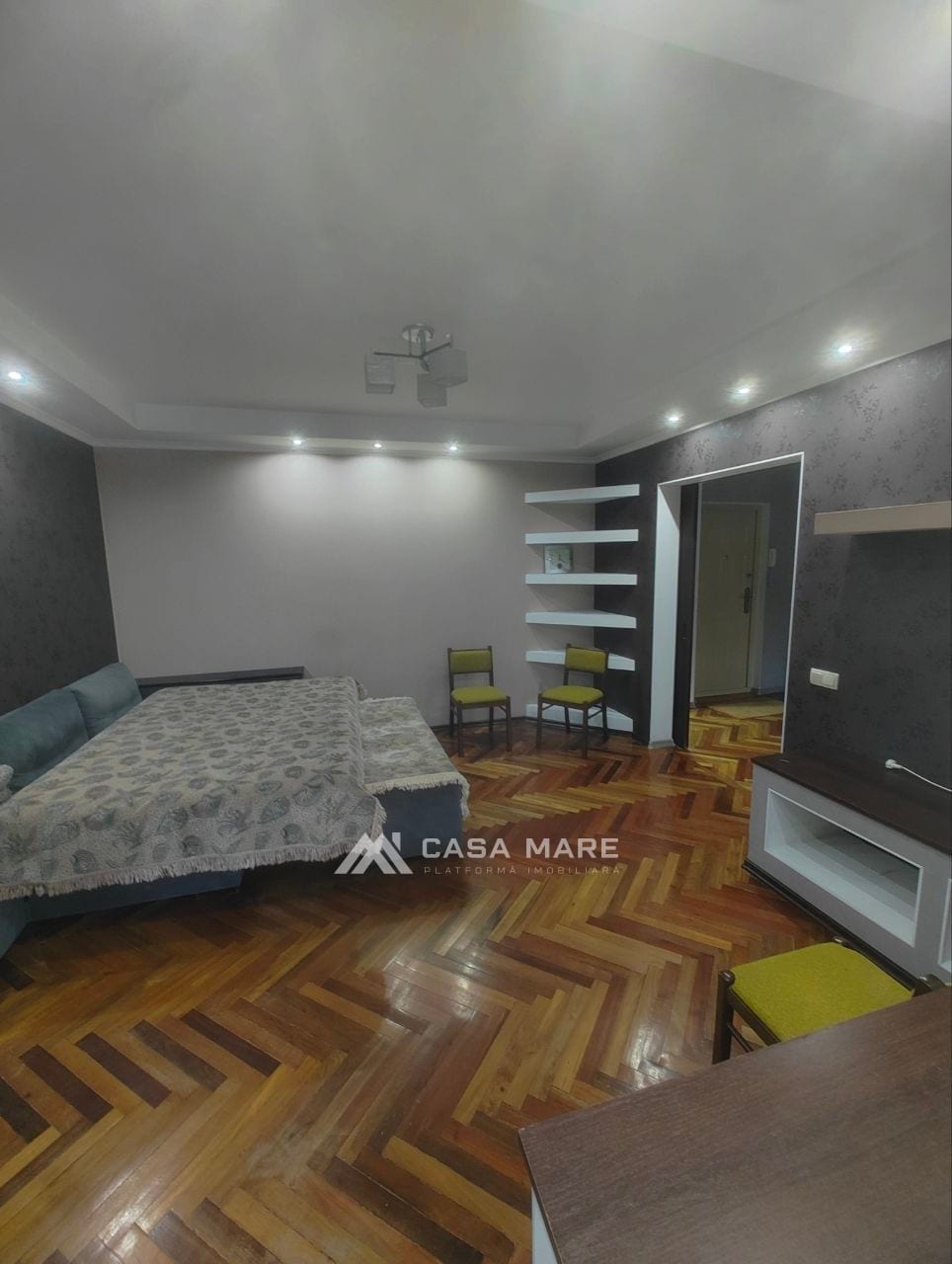 2-комнатная квартира, 54 м², Чеканы, Кишинёв 3