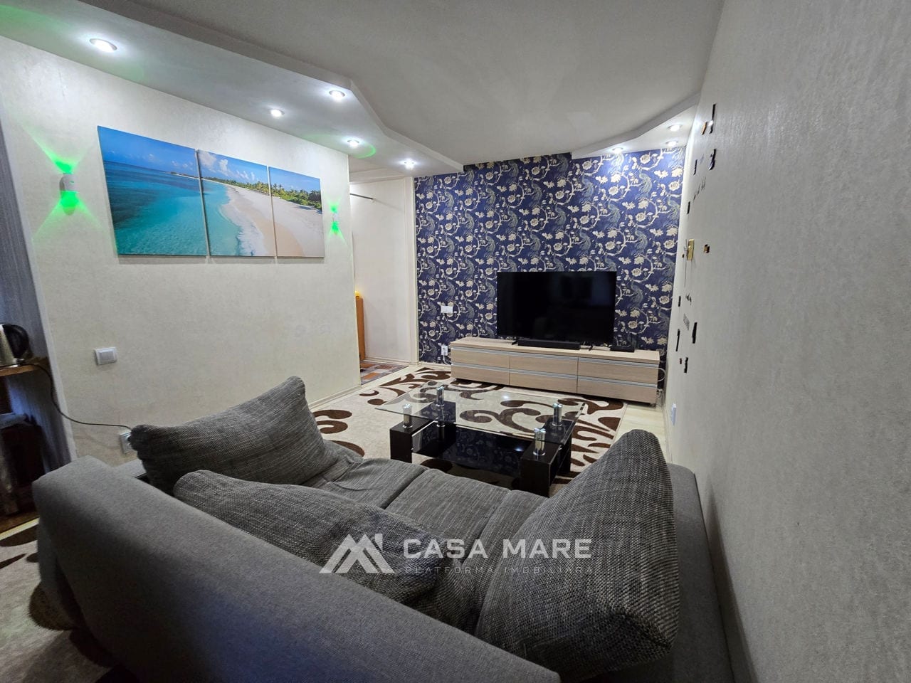 Apartament cu 2 camere, 44 m², Râșcani, Chișinău 2