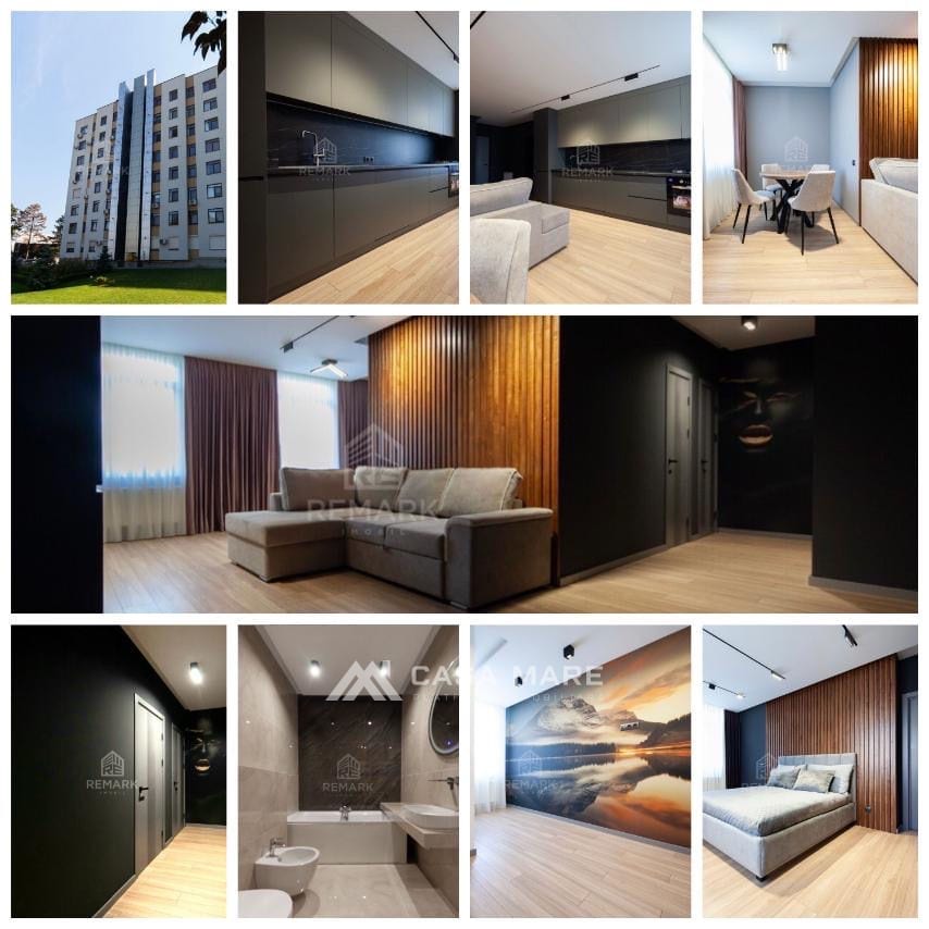 2-комнатная квартира, 75 м², Ботаника, Кишинёв 10