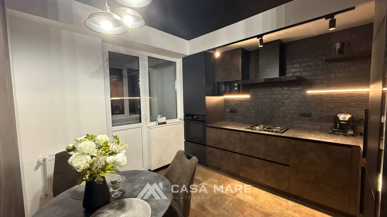 1-комнатная квартира, 50 м², Буюканы, Кишинёв 5