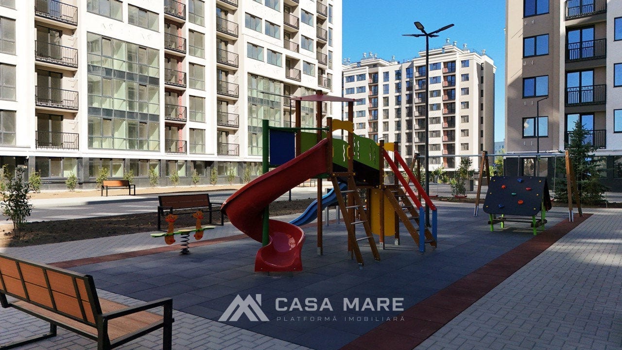 1-комнатная квартира, 50 м², Аэропорт, Кишинёв 4