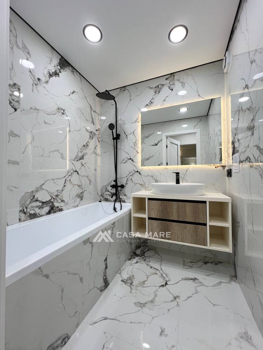 2-комнатная квартира, 58 м², Центр, Кишинёв 5