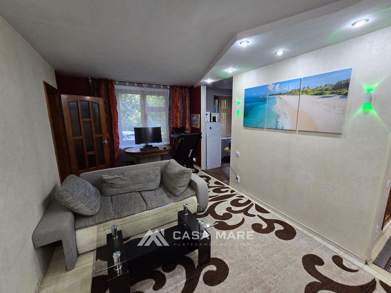 2-комнатная квартира, 44 м², Рышкановка, Кишинёв 6