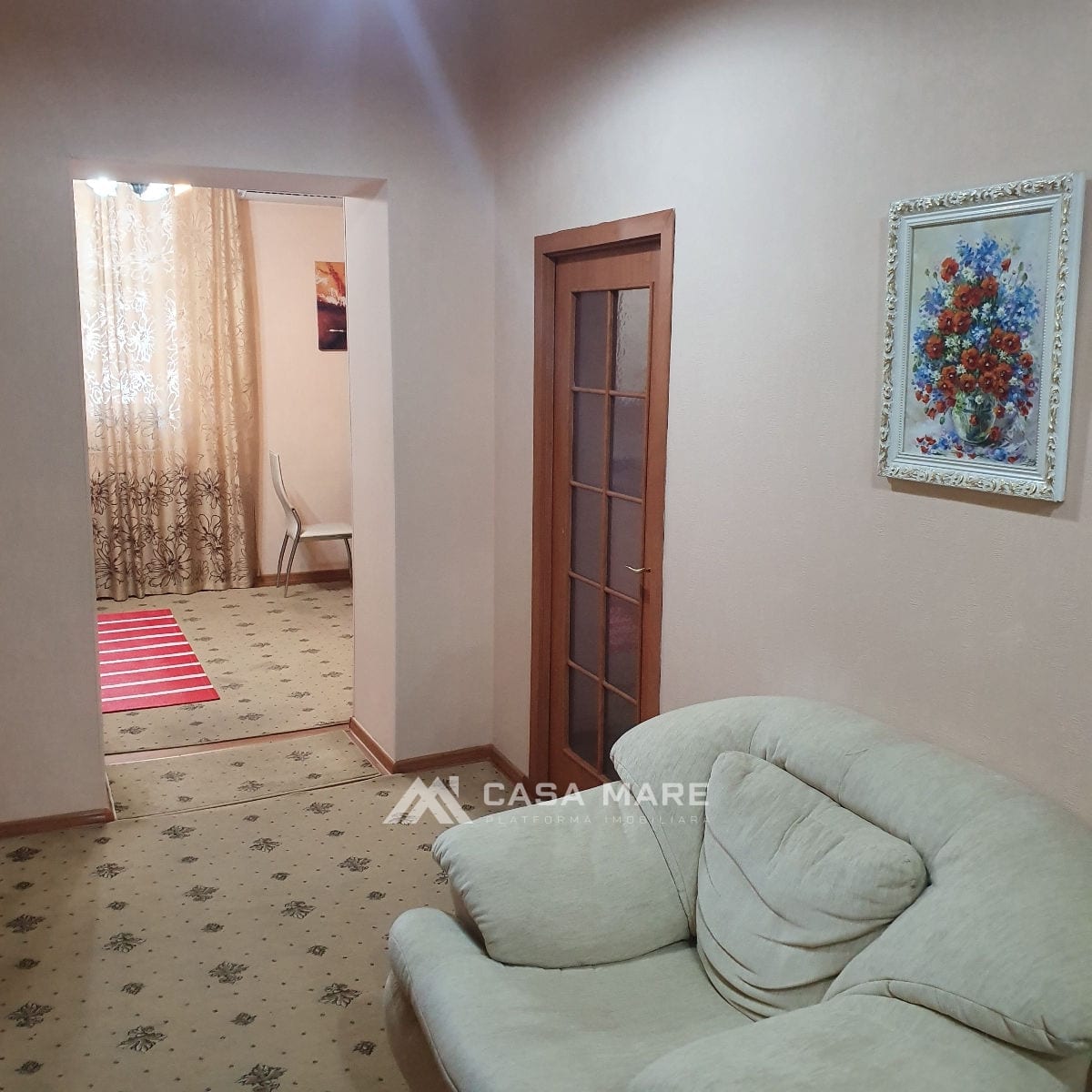 2-комнатная квартира, 77 м², Центр, Кишинёв 7
