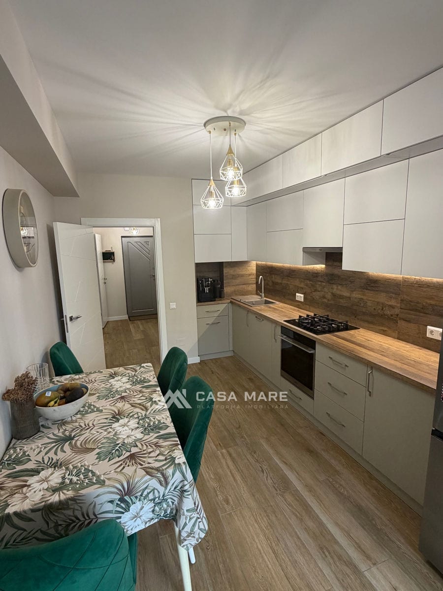 1-комнатная квартира, 46 м², Рышкановка, Кишинёв 4