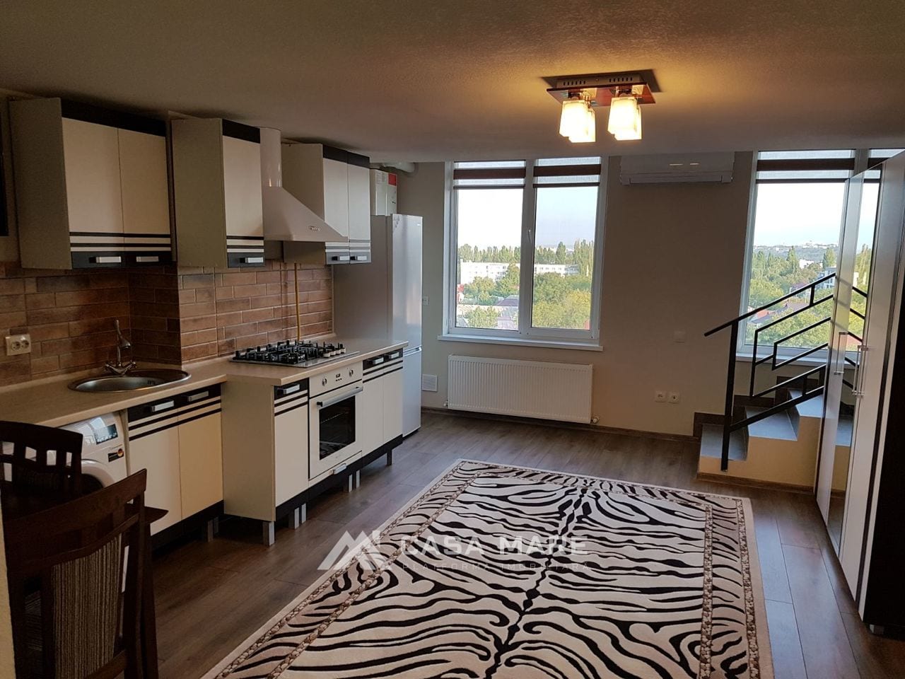 Apartament cu 3 camere, 60 m², Buiucani, Chișinău 2