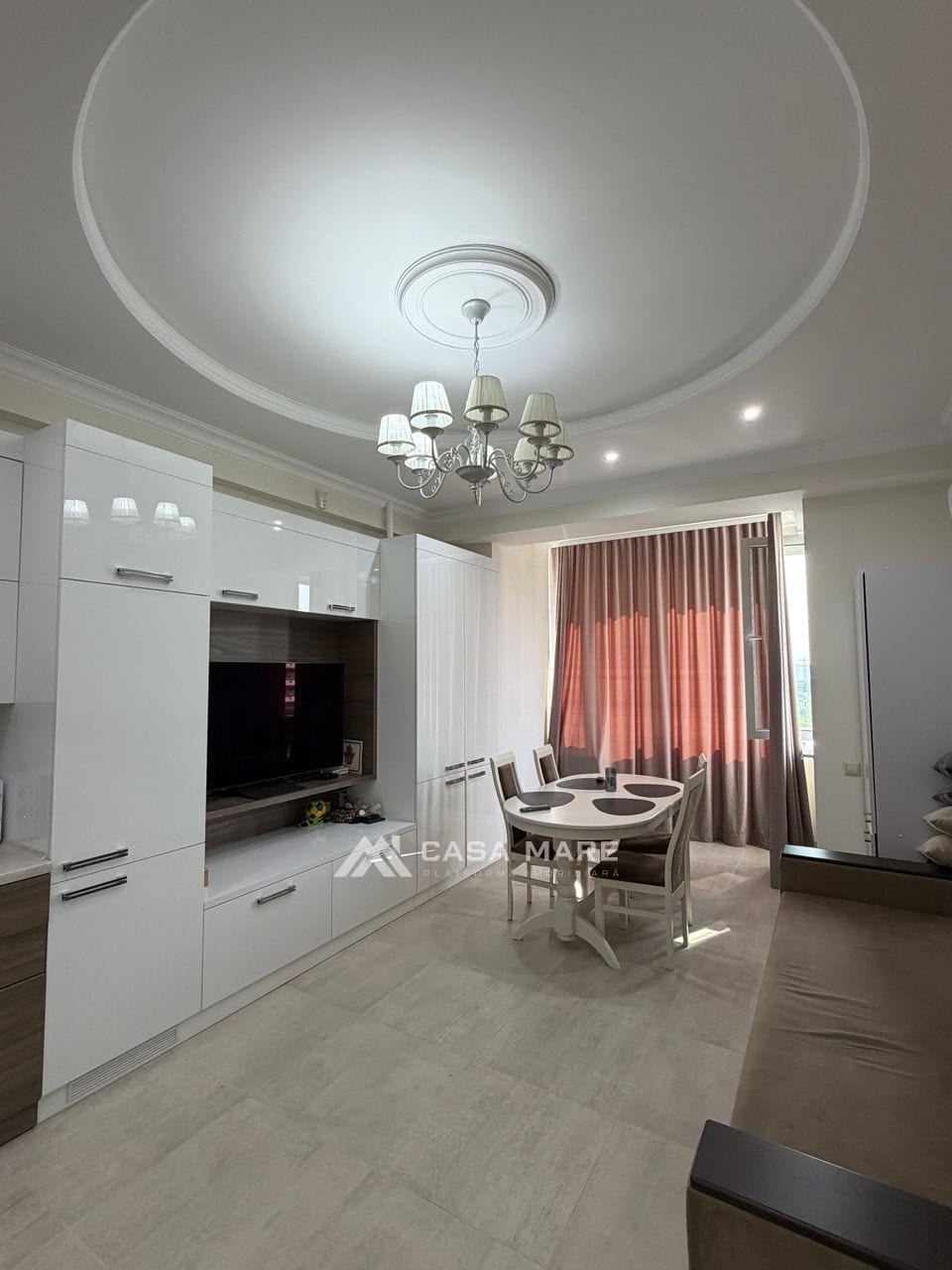 1-комнатная квартира, 62 м², Центр, Кишинёв 2