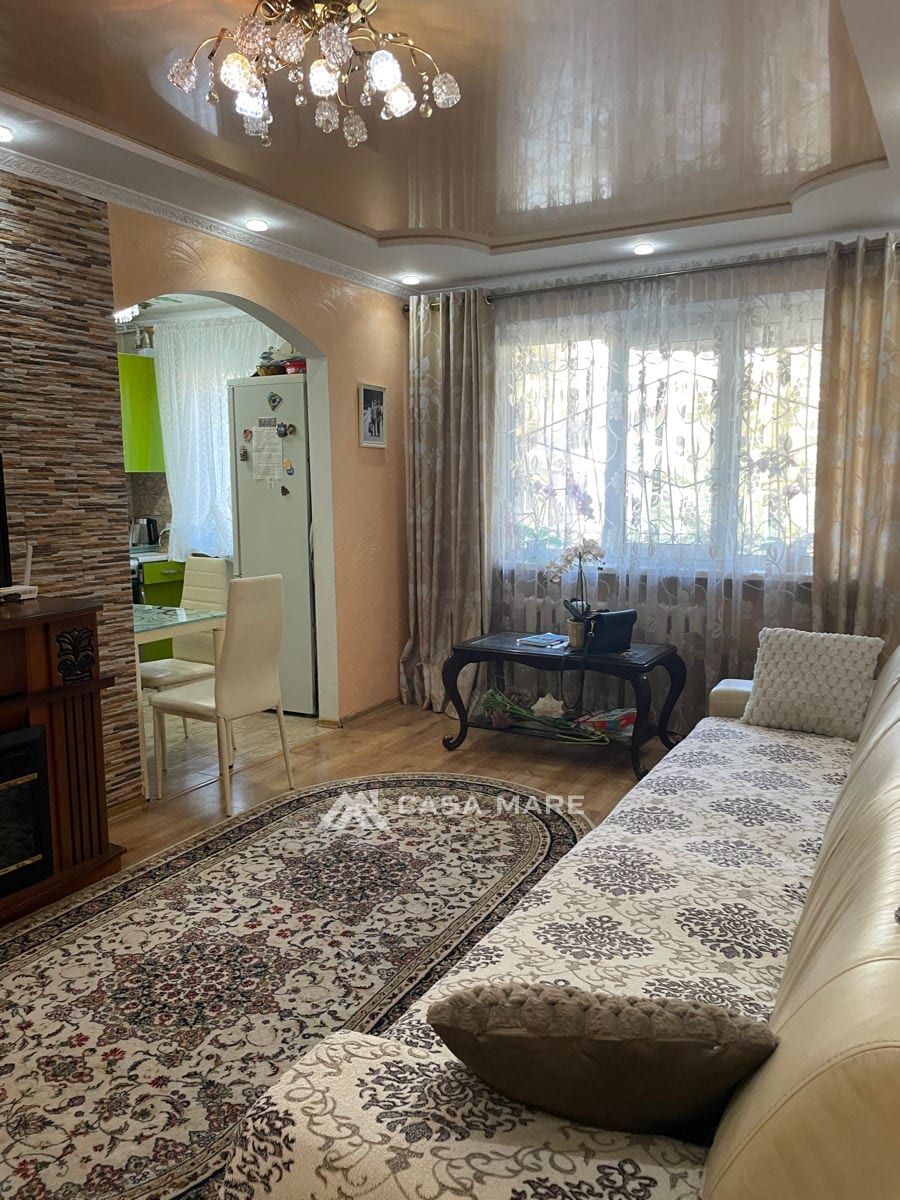 3-комнатная квартира, 57 м², Ботаника, Кишинёв 7