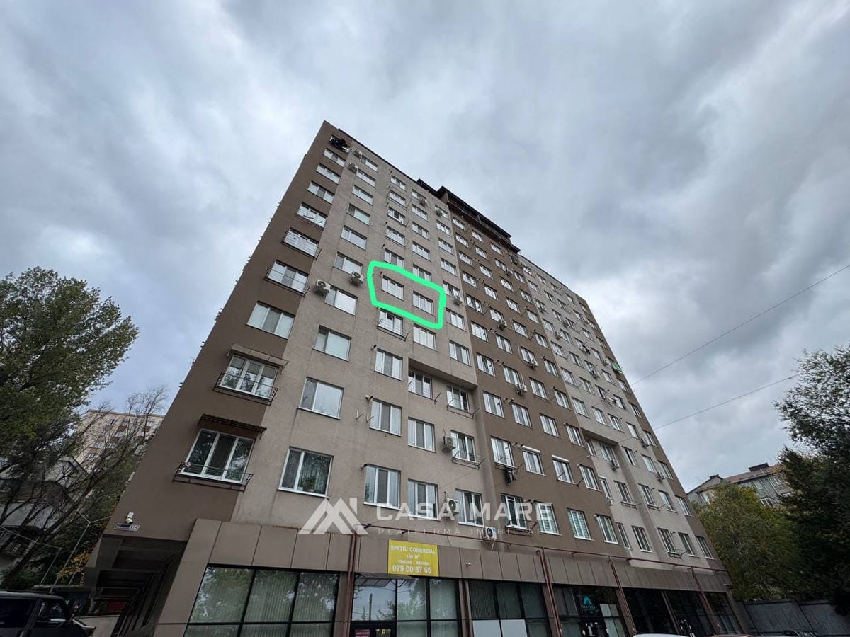 Apartament cu 1 cameră, 33 m², Botanica, Chișinău 10