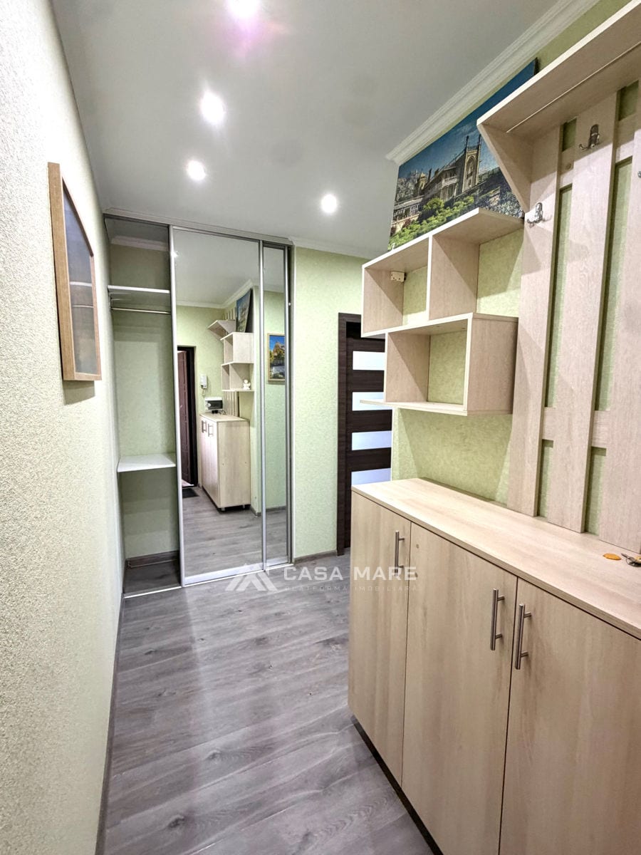1-комнатная квартира, 46 м², Чеканы, Кишинёв 7