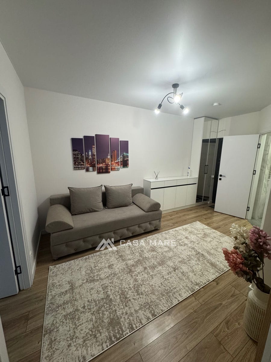 1-комнатная квартира, 46 м², Рышкановка, Кишинёв 5