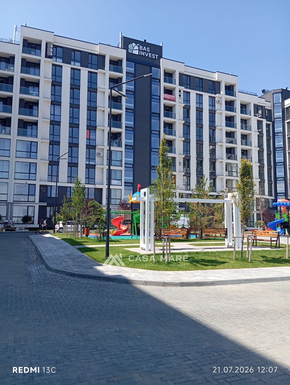 Apartament cu 1 cameră, 43 m², Durlești 7