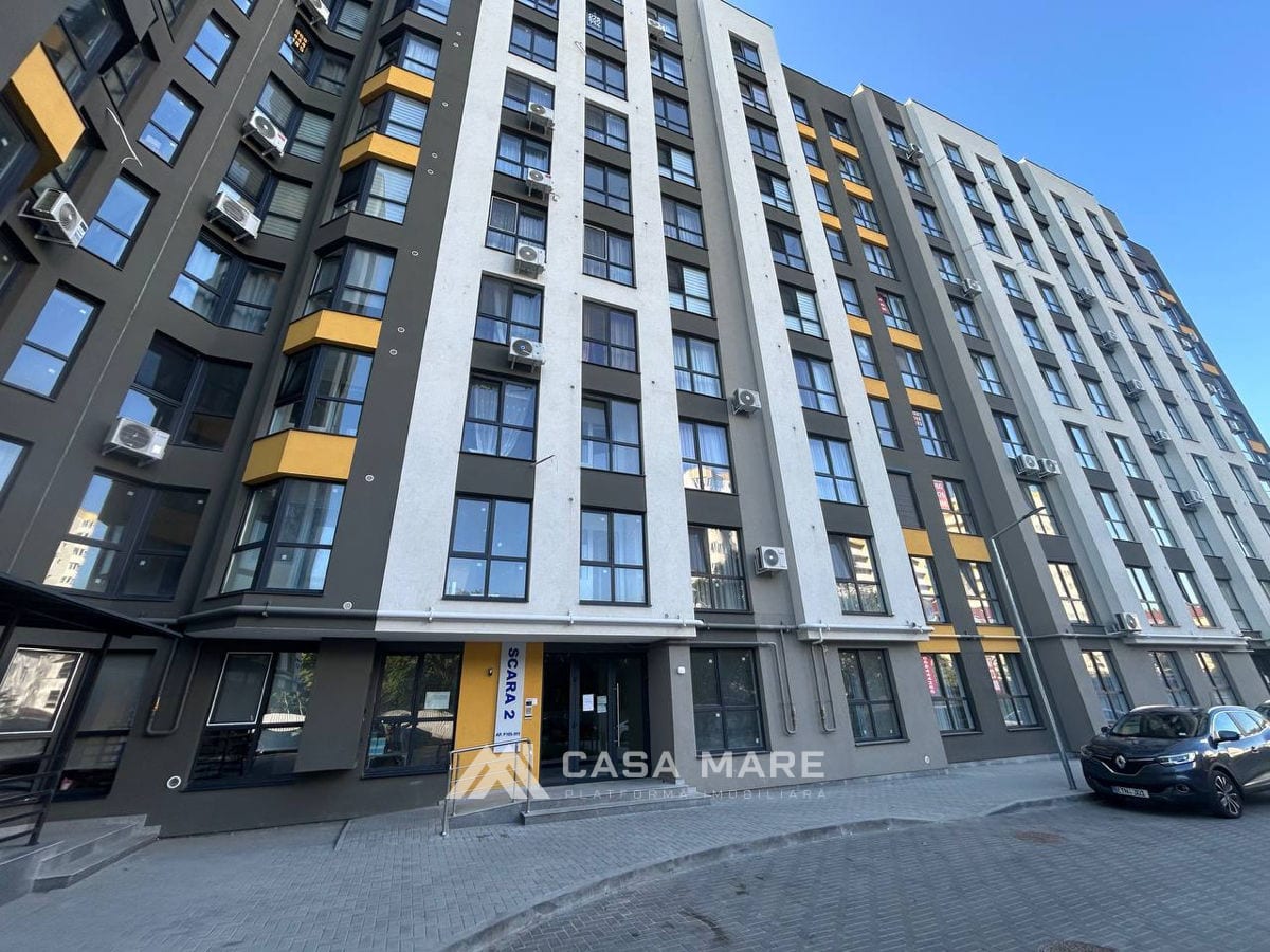 3-комнатная квартира, 81 м², Ботаника, Кишинёв 1