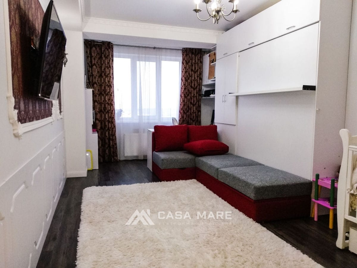 Apartament cu 1 cameră, 50 m², Centru, Chișinău 2