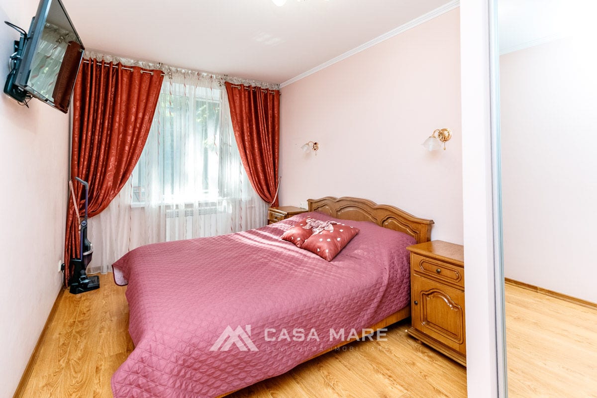 2-комнатная квартира, 67 м², Рышкановка, Кишинёв 1
