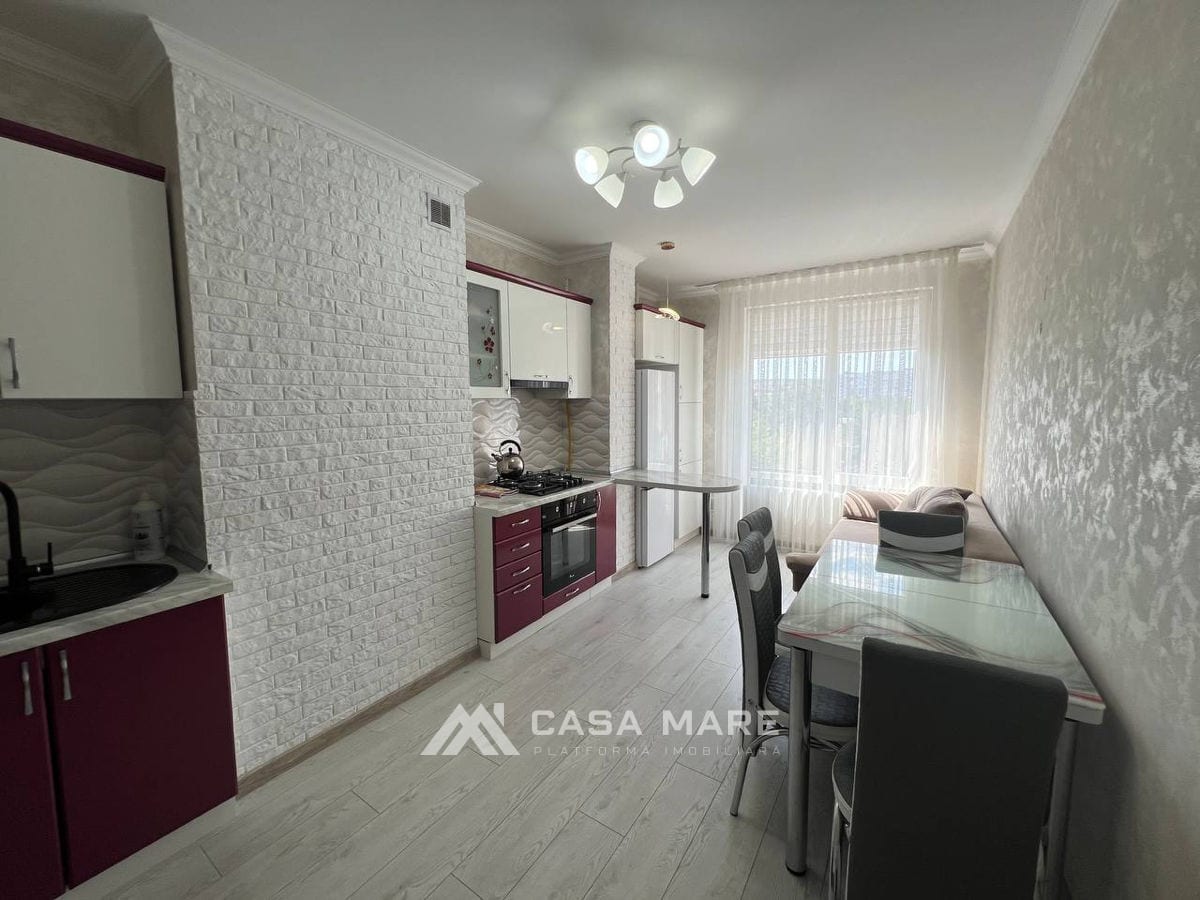 1-комнатная квартира, 45 м², Ботаника, Кишинёв 6