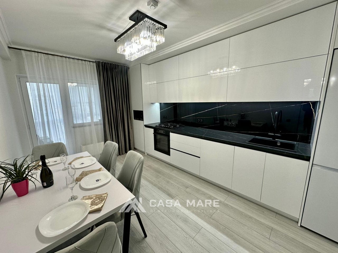3-комнатная квартира, 97 м², Чеканы, Кишинёв 1