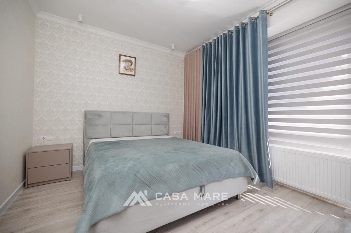2-комнатная квартира, 66 м², Чеканы, Кишинёв 4