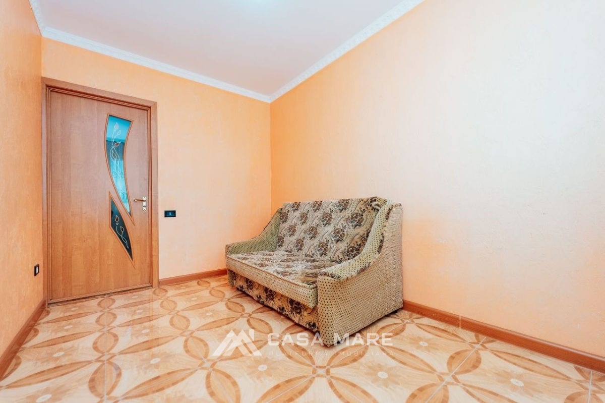 2-комнатная квартира, 58 м², Ботаника, Кишинёв 3