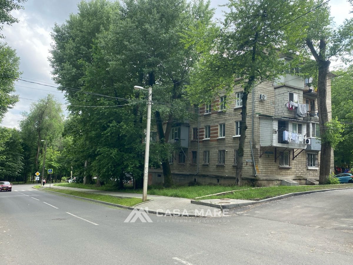 2-комнатная квартира, 44 м², Рышкановка, Кишинёв 10