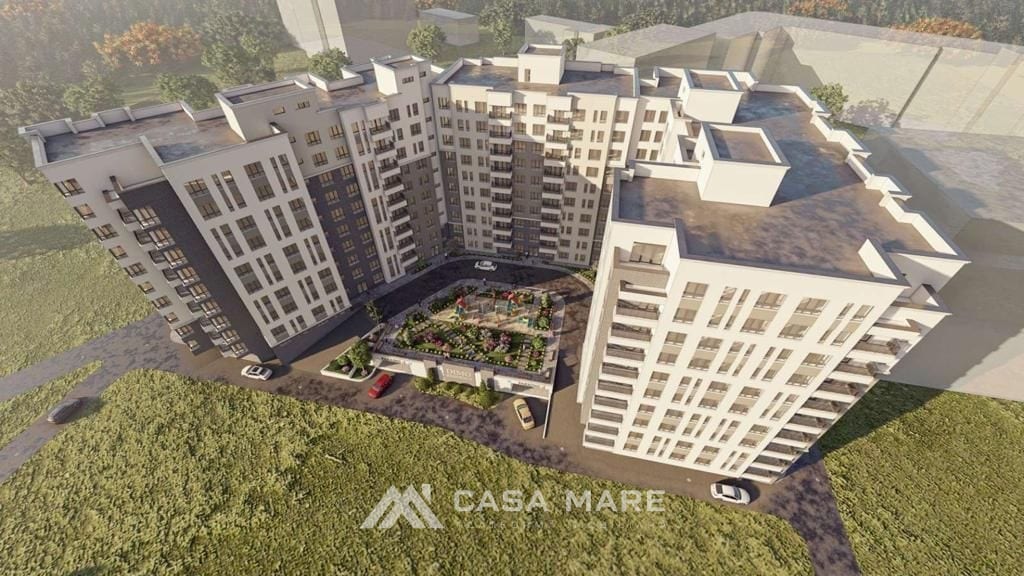Apartament cu 1 cameră, 42 m², Durlești 1