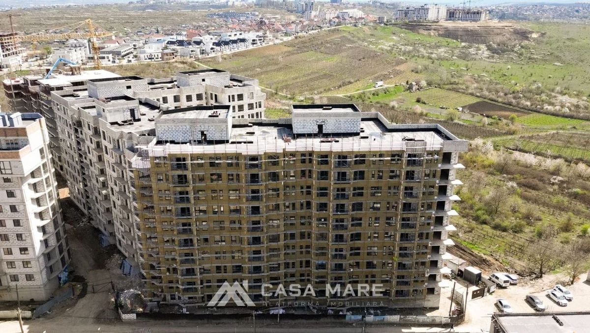 Apartament cu 1 cameră, 42 m², Durlești 5