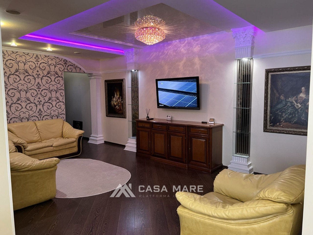 3-комнатная квартира, 90 м², Ботаника, Кишинёв 5