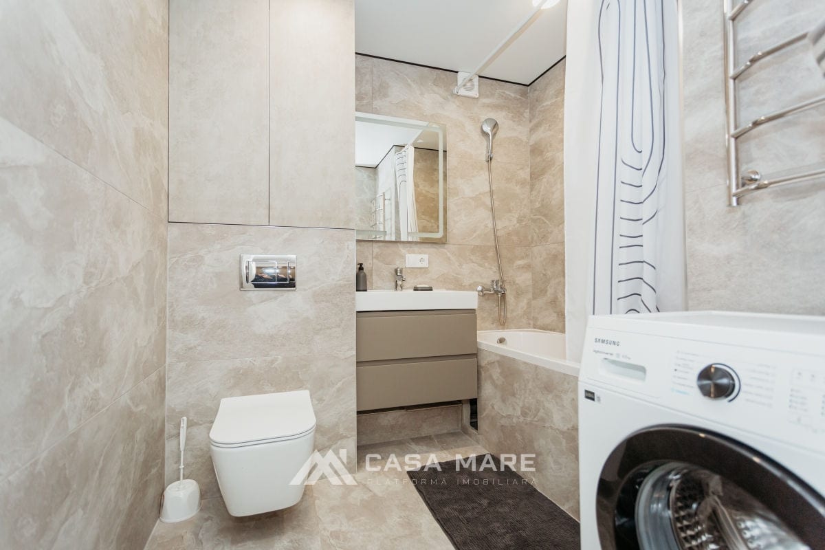 Apartament cu 1 cameră, 52 m², Râșcani, Chișinău 8