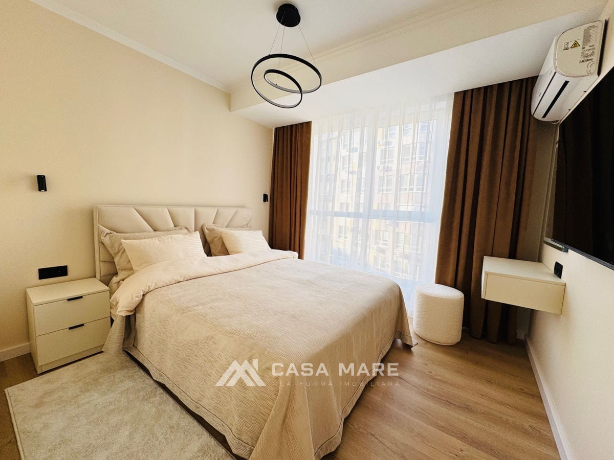1-комнатная квартира, 42 м², Ботаника, Кишинёв 4
